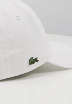Lacoste Cap - White -Lacoste 3bc95d9f3d7348daa5bfe328b110a19d