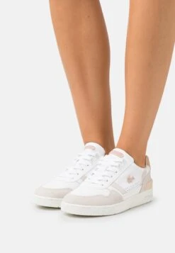 Lacoste CLIP - Sneaker Low - White/light Pink