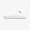 Lacoste CROCO SLIDE 222 2 SFA - Pantolette Flach - White/green 2 Lacoste CROCO SLIDE 222 2 SFA - Pantolette Flach - White/green -Lacoste 3c5b940f3a824b31abd264032d335038
