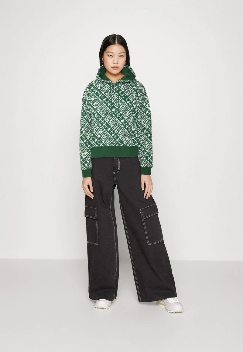 LACOSTE X NETFLIX - Kapuzenpullover - Green/white 4 LACOSTE X NETFLIX - Kapuzenpullover - Green/white – Bild 2