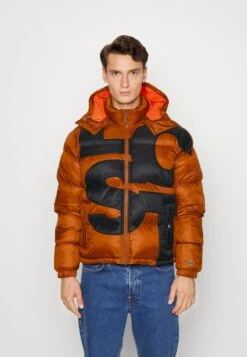 Lacoste Winterjacke - Liquor/black