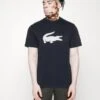 Lacoste T-Shirt Print - Blue Night 2 Lacoste T-Shirt Print - Blue Night -Lacoste 41612813a6dc4b439a94a28bc81a8c99