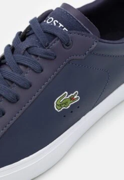 Lacoste POWERCOURT - Sneaker Low - Navy/wihte -Lacoste 446248f691234d639c79f3cf6b98d542