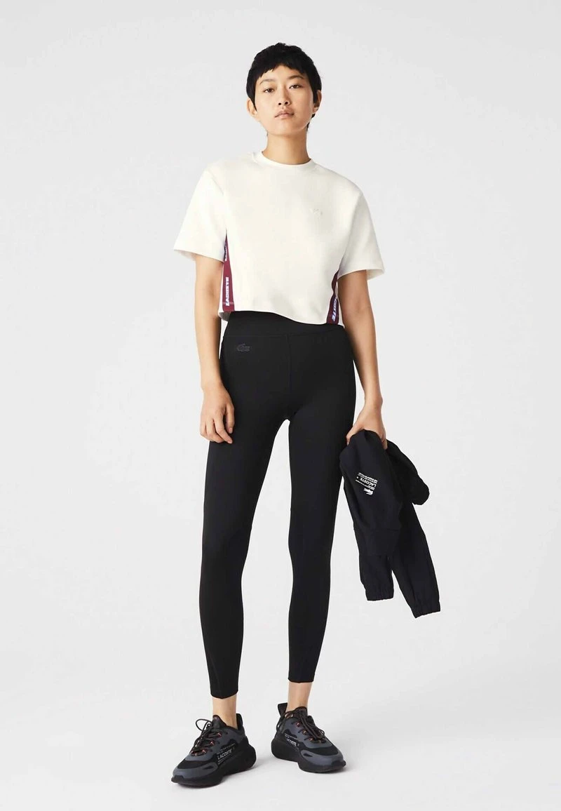 Lacoste T-Shirt Print - Blanc 4 Lacoste T-Shirt Print - Blanc – Bild 2