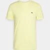 Lacoste T-Shirt Basic - Yellow 2 Lacoste T-Shirt Basic - Yellow -Lacoste 4831d3cb98074c8c82aeba1f4d59d568