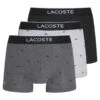 Lacoste 3 PACK - Panties - Black/pitch Chine-silver Chine 2 Lacoste 3 PACK - Panties - Black/pitch Chine-silver Chine -Lacoste 487ab28a94e149dbb955ebae94b25563
