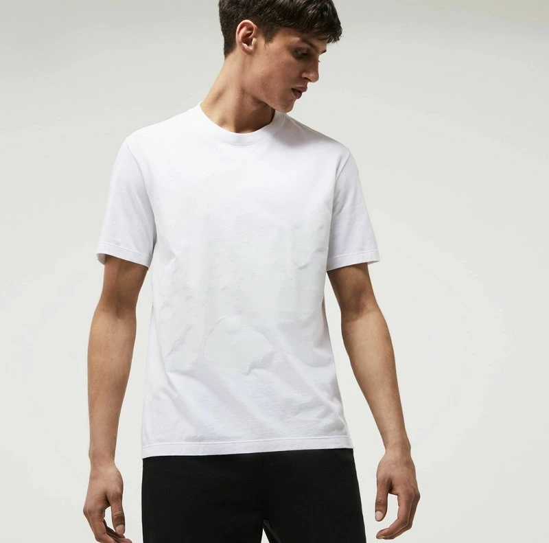 Lacoste Nachtwäsche Shirt - Blanc 3 Lacoste Nachtwäsche Shirt - Blanc