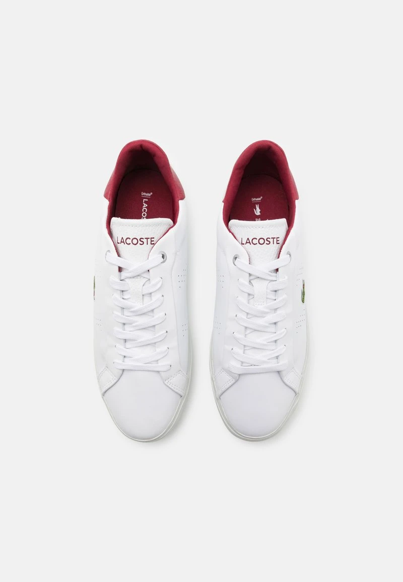 Lacoste POWERCOURT 2.0 - Sneaker Low - White/red 6 Lacoste POWERCOURT 2.0 - Sneaker Low - White/red – Bild 4