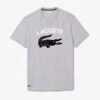 Lacoste T-Shirt Print - Argent Chine 2 Lacoste T-Shirt Print - Argent Chine -Lacoste 4d4e660a006f4d0ea6adf780dc92020f