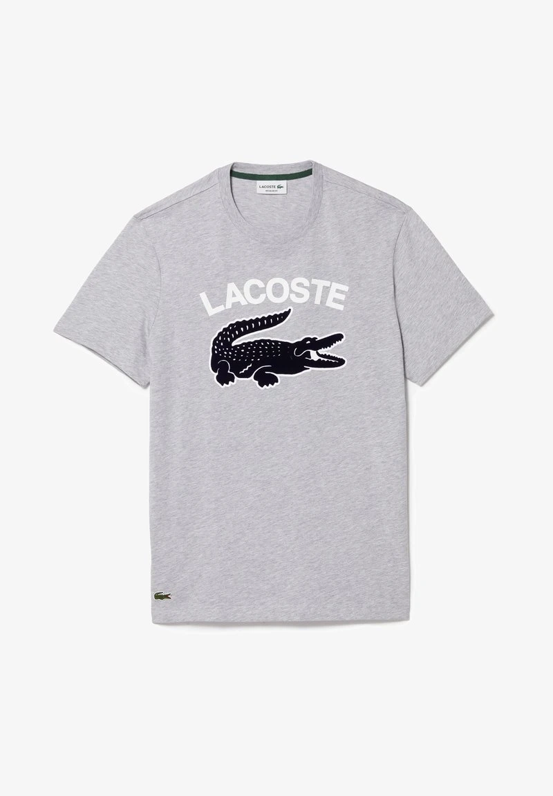 Lacoste T-Shirt Print - Argent Chine 3 Lacoste T-Shirt Print - Argent Chine