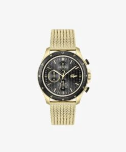 Lacoste NEO HERITAGE - Chronograph - Gold Black