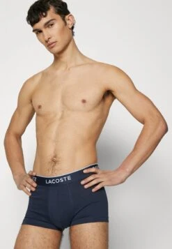 Lacoste 3 PACK - Panties - Parma Navy Blue Silver Chine 12 Lacoste 3 PACK - Panties - Parma Navy Blue Silver Chine -Lacoste 51b9fbc5ac2a42ffbc4c149061bf1018