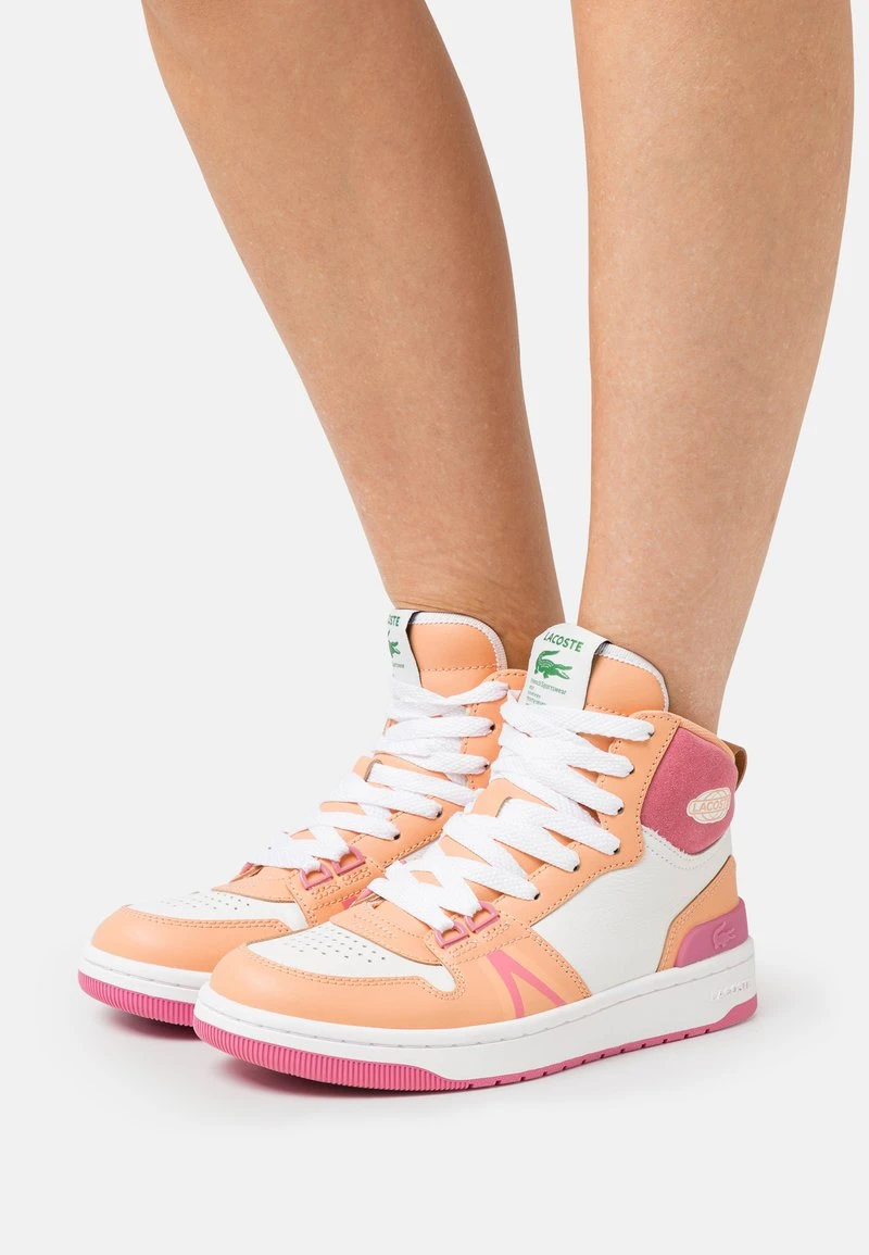 Lacoste Sneaker High - White/light Orange 3 Lacoste Sneaker High - White/light Orange