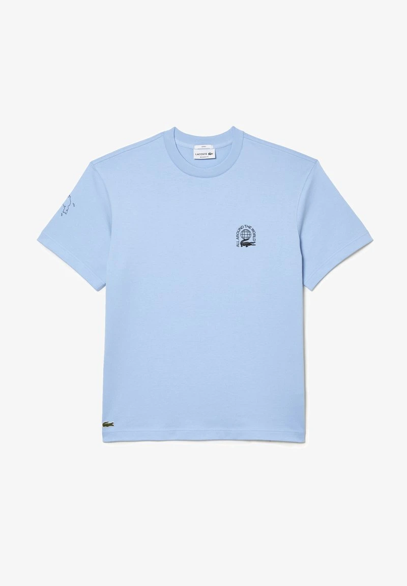 Lacoste T-Shirt Print - Blanc 6 Lacoste T-Shirt Print - Blanc – Bild 4