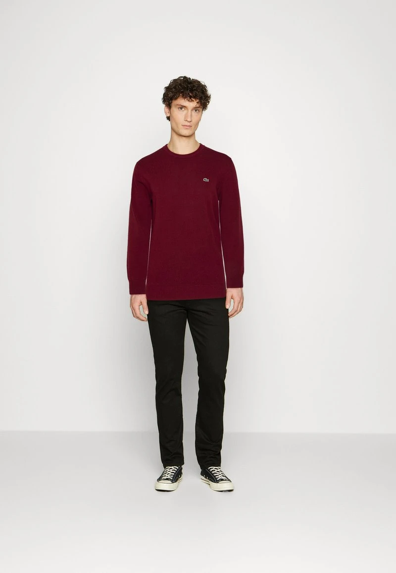 Lacoste Strickpullover - Cranberry 4 Lacoste Strickpullover - Cranberry – Bild 2