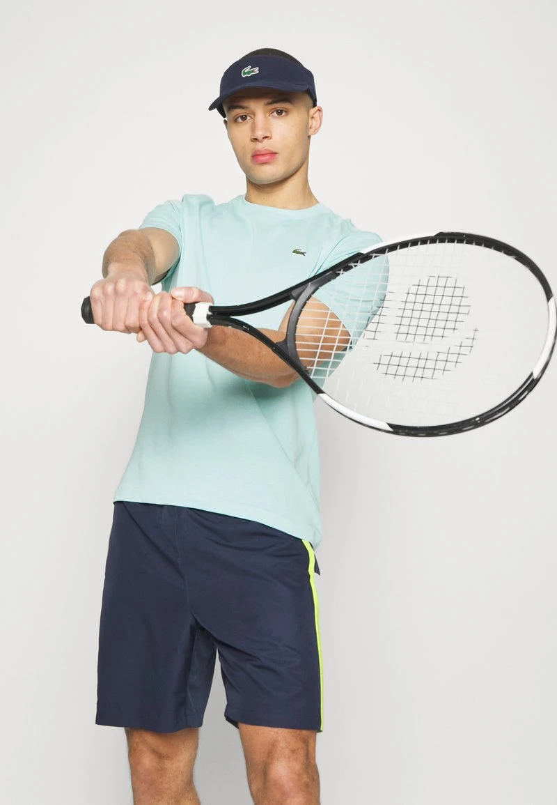 Lacoste Sport TENNIS SHORT BLOCK - Kurze Sporthose - Bleu Marine Vert Clair Jaune 6 Lacoste Sport TENNIS SHORT BLOCK - Kurze Sporthose - Bleu Marine Vert Clair Jaune – Bild 4