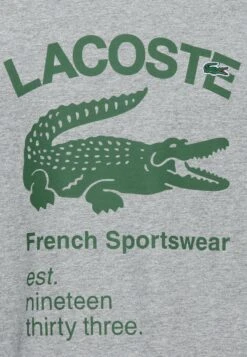 Lacoste T-Shirt Print - Gris Chine 10 Lacoste T-Shirt Print - Gris Chine -Lacoste 556abf576edc464288086b7e3b4d4f17