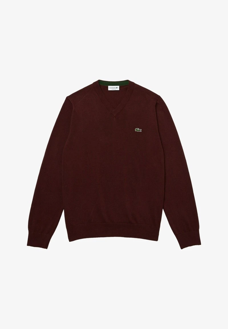 Lacoste Strickpullover - Rot 6 Lacoste Strickpullover - Rot – Bild 4