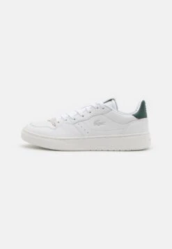 Lacoste COURT LISSE - Sneaker Low - White/dark Green