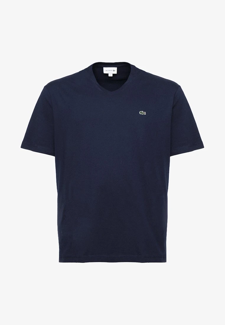 Lacoste T-Shirt Basic - Navy 6 Lacoste T-Shirt Basic - Navy – Bild 4