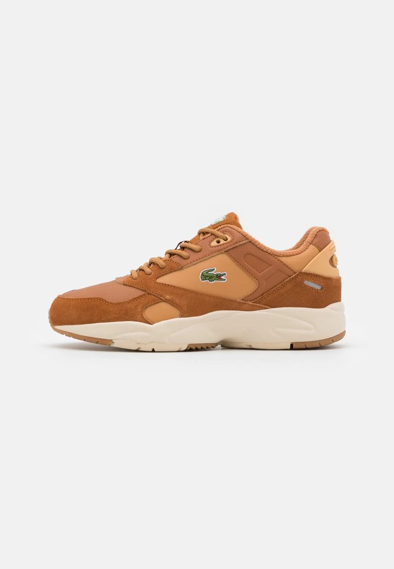 Lacoste STORM - Sneaker Low - Brown/light Tan 3 Lacoste STORM - Sneaker Low - Brown/light Tan