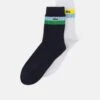 Lacoste 2 PACK - Socken - White/navy Blue/overview/tarragon/pistil 1 Lacoste 2 PACK - Socken - White/navy Blue/overview/tarragon/pistil -Lacoste 5e5324e789214dc19fd7588edffb2eb1