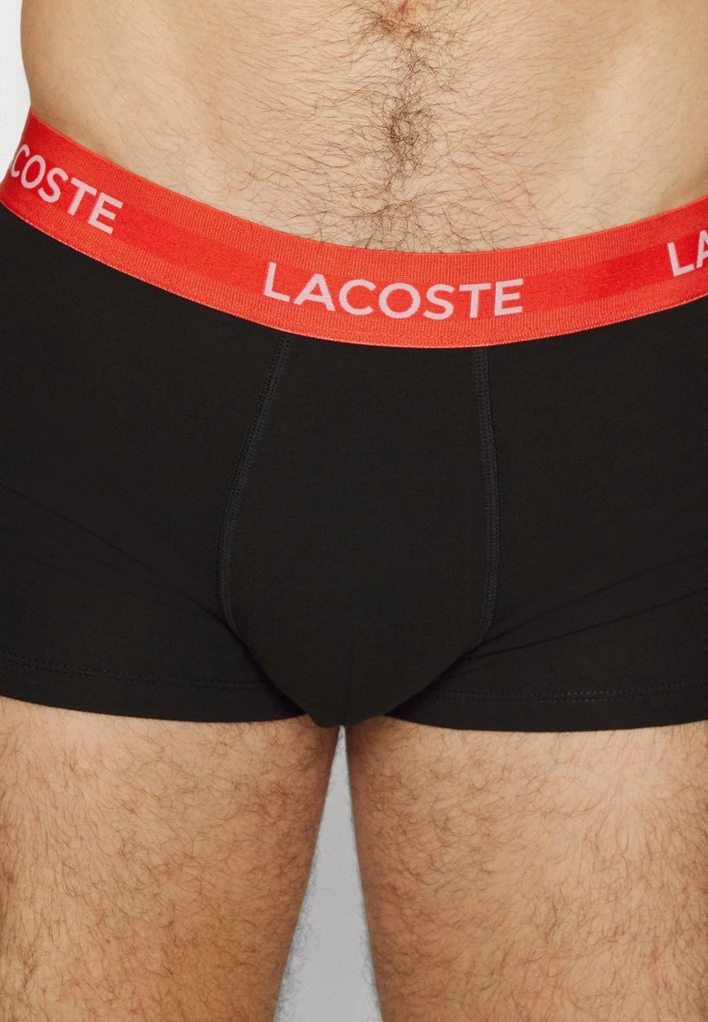 Lacoste 3 PACK - Panties - Black/watermelon 6 Lacoste 3 PACK - Panties - Black/watermelon – Bild 4