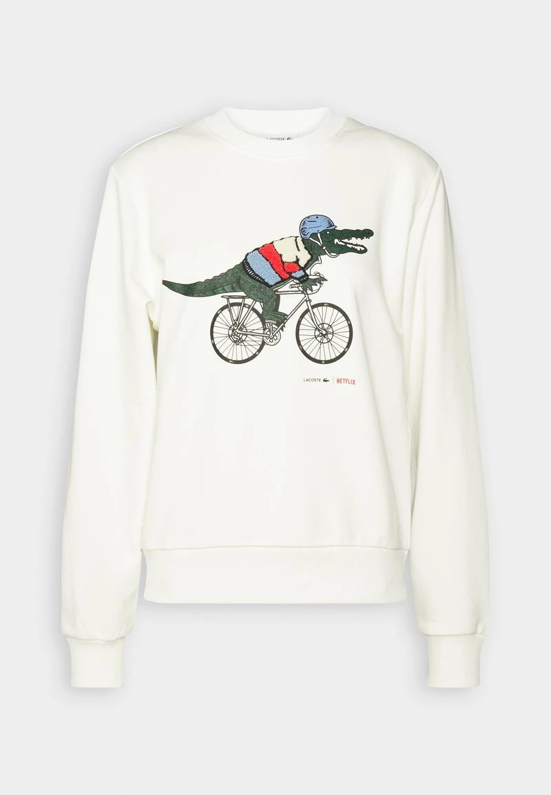 LACOSTE X NETFLIX - Sweatshirt - Flour 6 LACOSTE X NETFLIX - Sweatshirt - Flour – Bild 4
