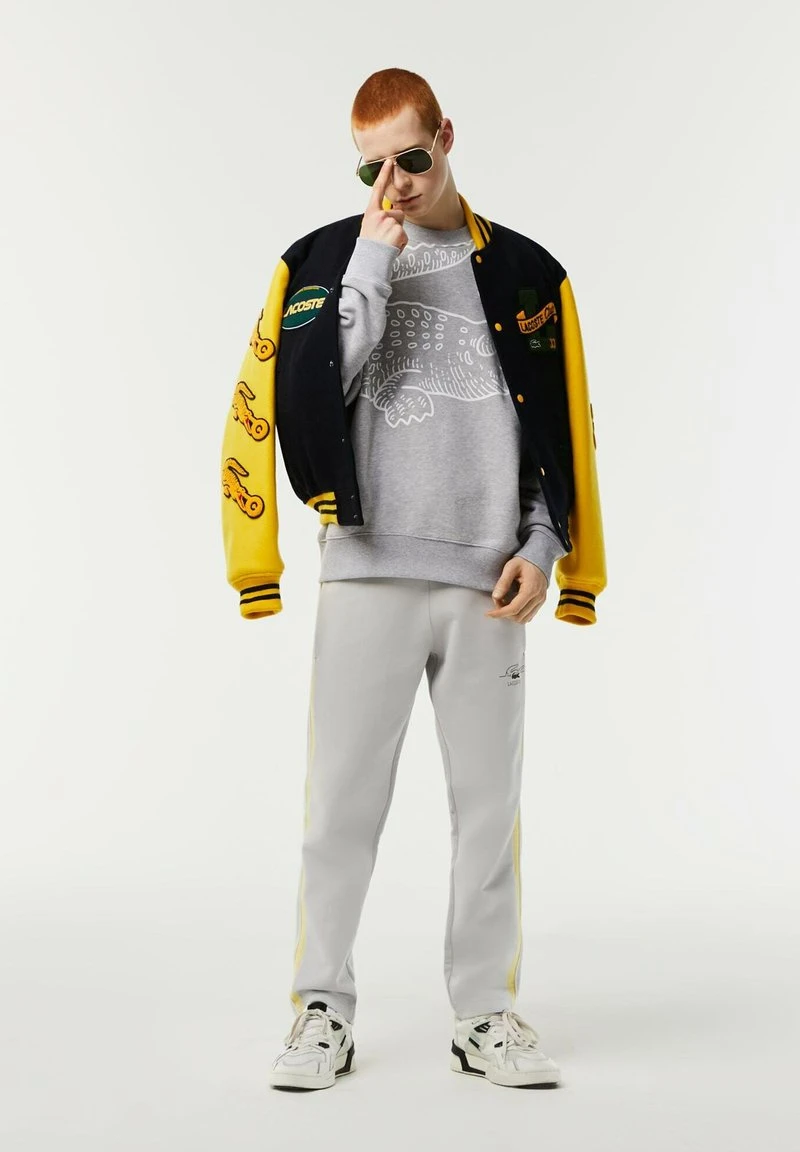 Lacoste Sweatshirt - Gris Chiné 4 Lacoste Sweatshirt - Gris Chiné – Bild 2