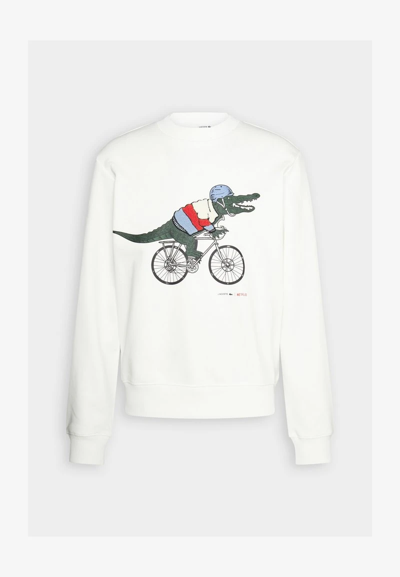 LACOSTE X NETFLIX - Sweatshirt - Flour 6 LACOSTE X NETFLIX - Sweatshirt - Flour – Bild 4