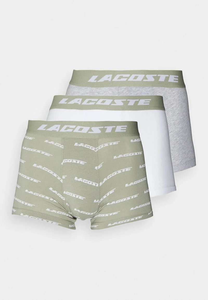 Lacoste 3PACK - Panties - Lychen Khaki/silver Chine 7 Lacoste 3PACK - Panties - Lychen Khaki/silver Chine – Bild 5