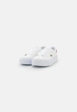 Lacoste ZIANE PLATFORM - Sneaker Low - White/purple -Lacoste 6524d3eb638543bd8cad8c6a08b96426