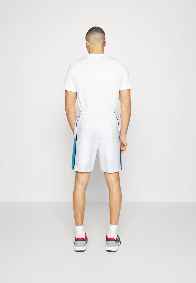 Lacoste Sport TENNIS SHORT BLOCK - Kurze Sporthose - Blanc/bleu/bleu Marine 5 Lacoste Sport TENNIS SHORT BLOCK - Kurze Sporthose - Blanc/bleu/bleu Marine – Bild 3