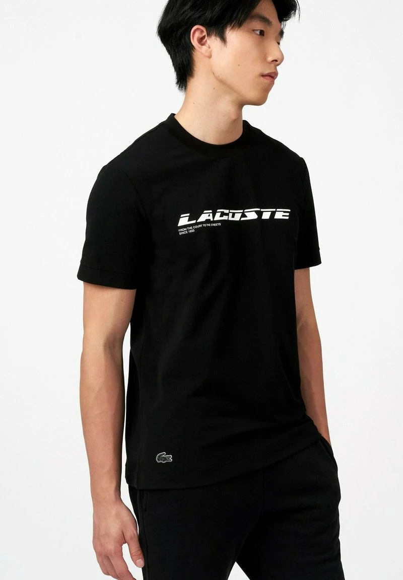 Lacoste T-Shirt Print - Noir 3 Lacoste T-Shirt Print - Noir