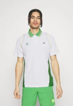 Lacoste Sport TENNIS RG - Poloshirt - White/tarragon