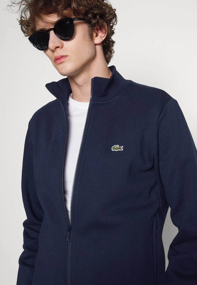 Lacoste UNISEX - Sweatjacke - Marine 6 Lacoste UNISEX - Sweatjacke - Marine – Bild 4