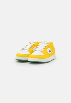 Lacoste COURT CAGE - Sneaker Low - White/yellow 10 Lacoste COURT CAGE - Sneaker Low - White/yellow -Lacoste 716d3f770ecd49a7bec1b09d34ffa9ce