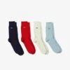 Lacoste 4 PACK - Socken - Bleu Marine Rouge Beige Turquoise 2 Lacoste 4 PACK - Socken - Bleu Marine Rouge Beige Turquoise -Lacoste 72dd69827fad469a9f2328782f9db8ea 2