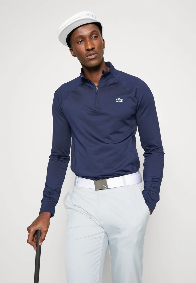Lacoste Sport GOLF QUARTER ZIP - Langarmshirt - Bleu Marine 6 Lacoste Sport GOLF QUARTER ZIP - Langarmshirt - Bleu Marine – Bild 4