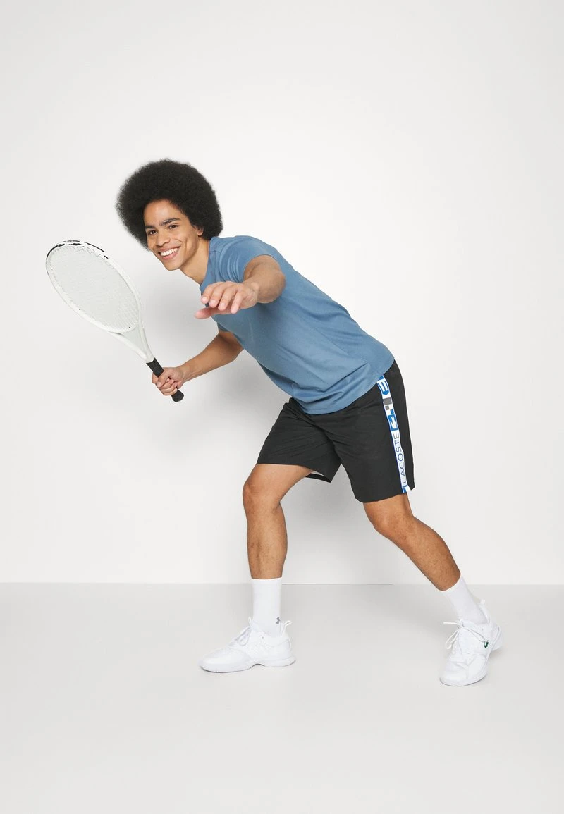 Lacoste Sport TENNIS SHORT LOGO - Kurze Sporthose - Black 4 Lacoste Sport TENNIS SHORT LOGO - Kurze Sporthose - Black – Bild 2