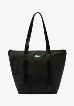 Lacoste Shopping Bag - Noir Vert Fluo