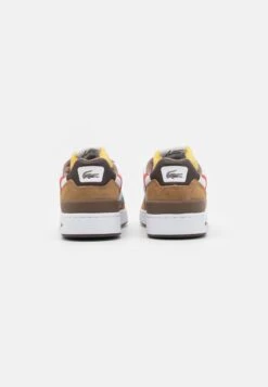 Lacoste T-CLIP - Sneaker Low - Brown/white -Lacoste 7c4051fda9c3467a9e5c9dac3a05a601