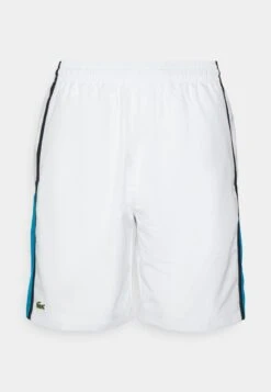 Lacoste Sport TENNIS SHORT BLOCK - Kurze Sporthose - Blanc/bleu/bleu Marine 12 Lacoste Sport TENNIS SHORT BLOCK - Kurze Sporthose - Blanc/bleu/bleu Marine -Lacoste 7d03348166fb48c6af33643811f221d3