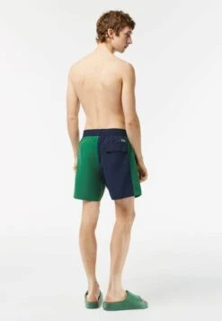 Lacoste Badeshorts - Bleu Marine/vert/blanc 10 Lacoste Badeshorts - Bleu Marine/vert/blanc -Lacoste 7fb355e7fa954cb4aca29f3ff3f982cf