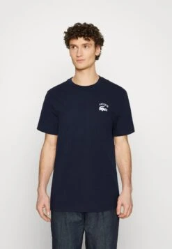 Lacoste T-Shirt Basic - Marine 13 Lacoste T-Shirt Basic - Marine -Lacoste 81f99d4ffba84aae89f2b88419eb844a 1