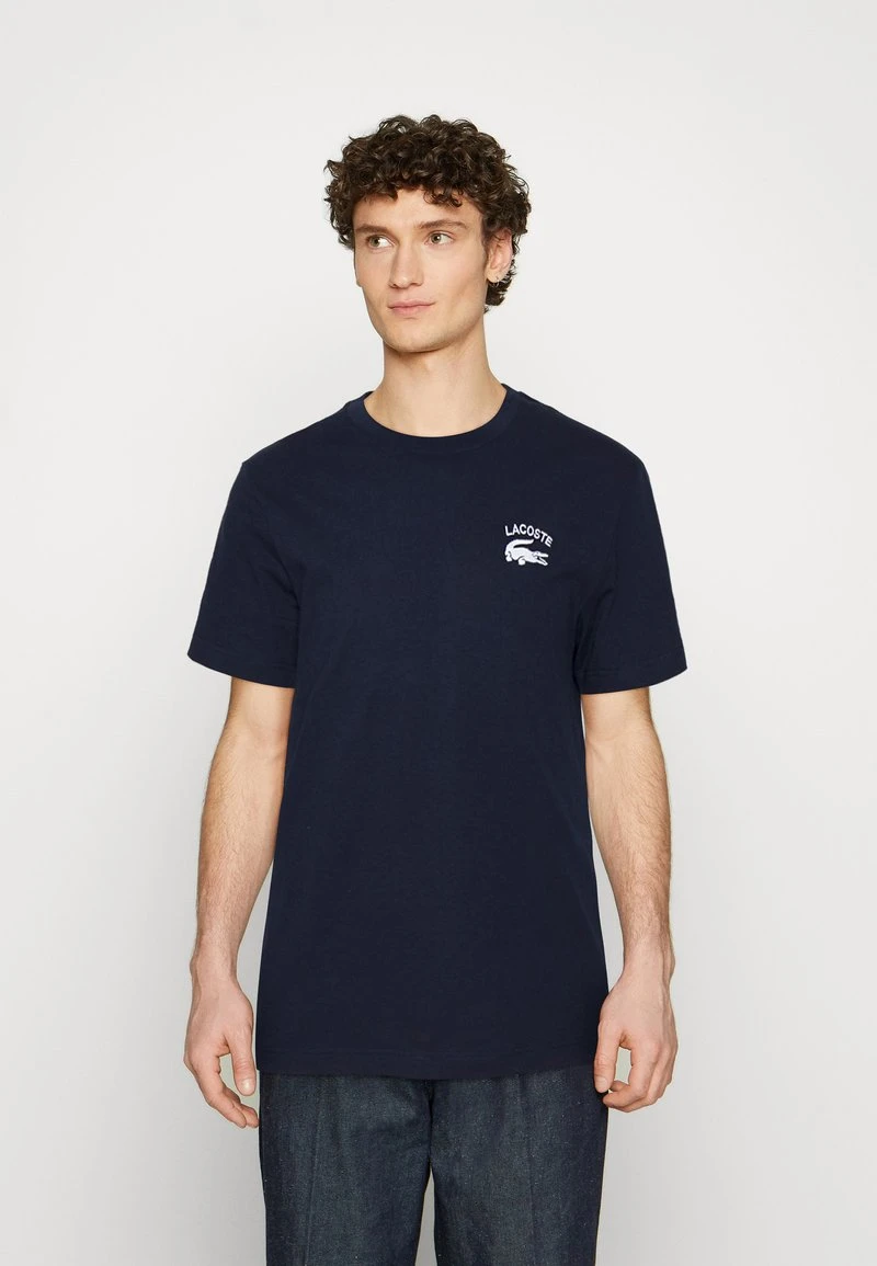 Lacoste T-Shirt Basic - Marine 8 Lacoste T-Shirt Basic - Marine – Bild 6