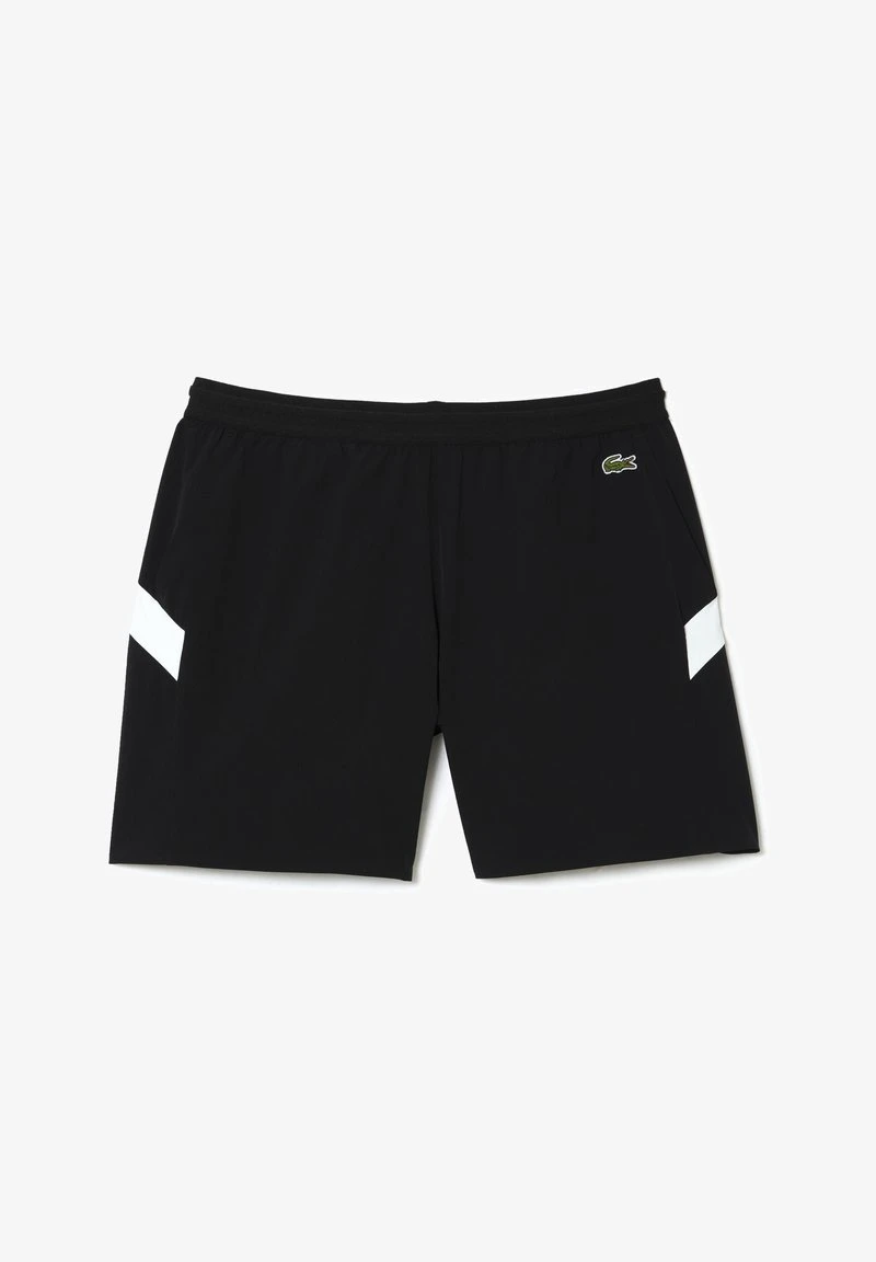 Lacoste Badeshorts - Noir Noir Blanc 7 Lacoste Badeshorts - Noir Noir Blanc – Bild 5