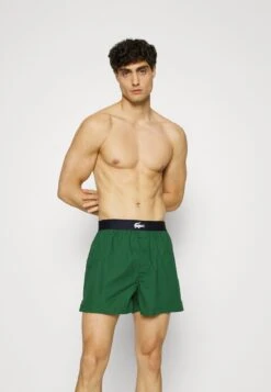 Lacoste 3 PACK - Boxershorts - Marine/vert