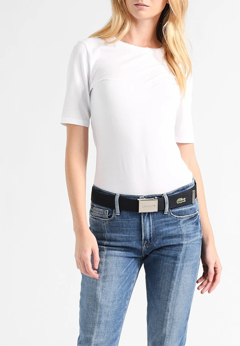 Lacoste CONCEPT - Gürtel - Navy Blue 7 Lacoste CONCEPT - Gürtel - Navy Blue – Bild 5