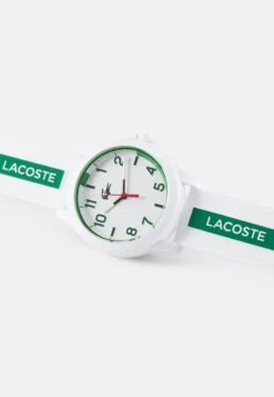 Lacoste WHITE SILICONE STRAP LOGO WATCH UNISEX - Uhr - Weiß/grün -Lacoste 8ecc4150fbaa454aa5ceacf43d34e27f